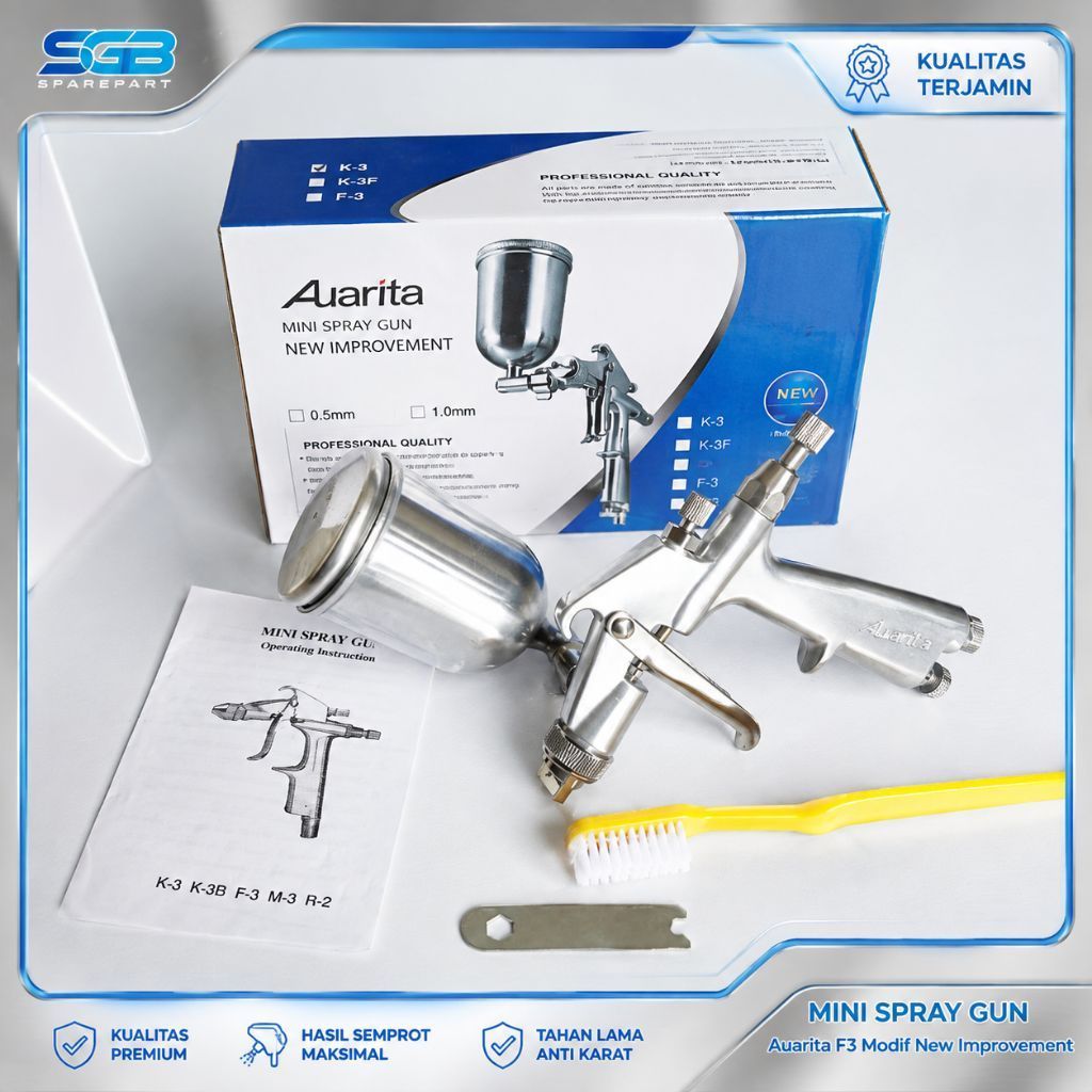 SGB Spray Gun Auarita F3 modif New Improvement