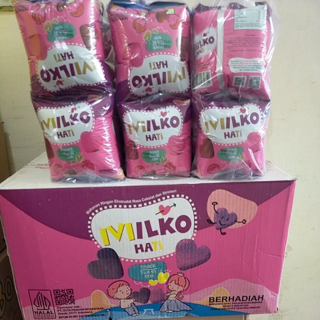 SNACK  IVIILKO (MILKO) - Berhadiah Bila Beruntung (10 bungkus)