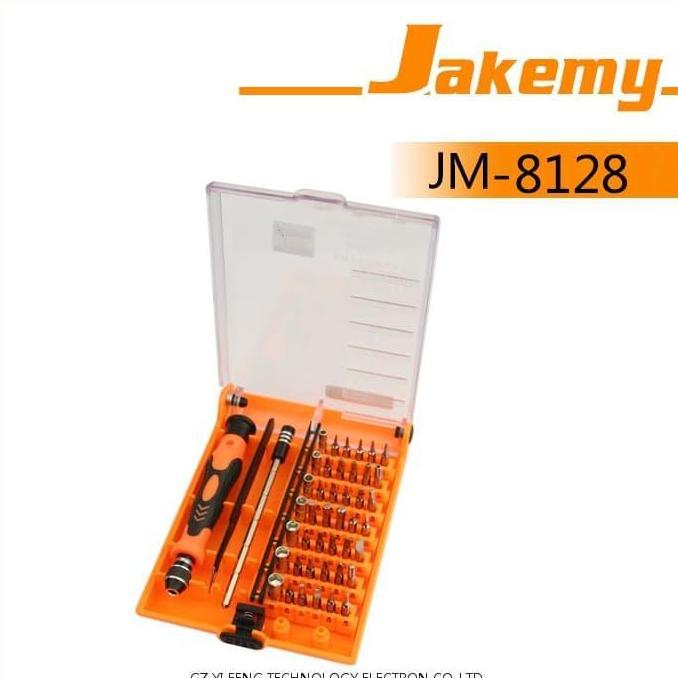 JAKEMY JM-8128 42 IN 1 INTERCHANGEABLE MAGNETIC PRECISION SCREWDRIVER FAS08