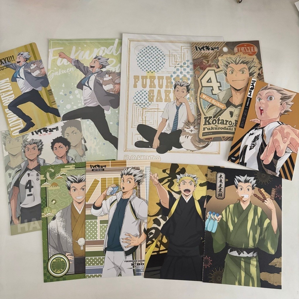 Bokuto Haikyuu Official Merch postcard sticker