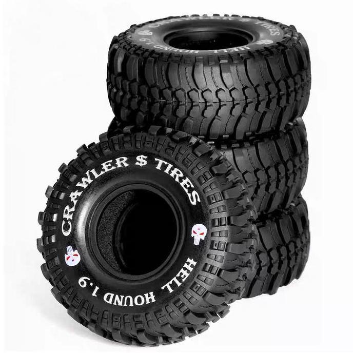 BAN 1.9 RC AXIAL SCX10 RGT TRX4 D90 D110 BAN RC 1/10 118X48MM