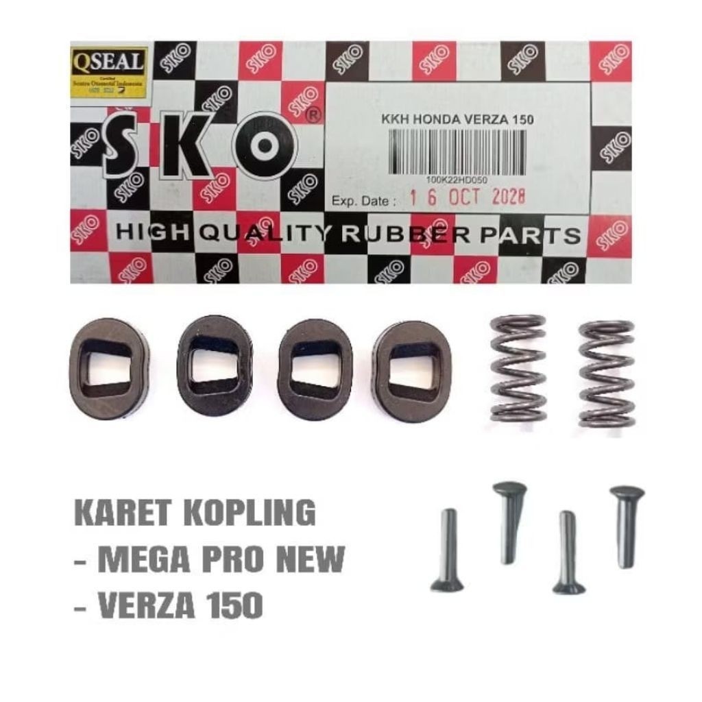 KARET KOPLING VERZA SKO FUBORU karet rumah kopling verza 150 mega pro new
