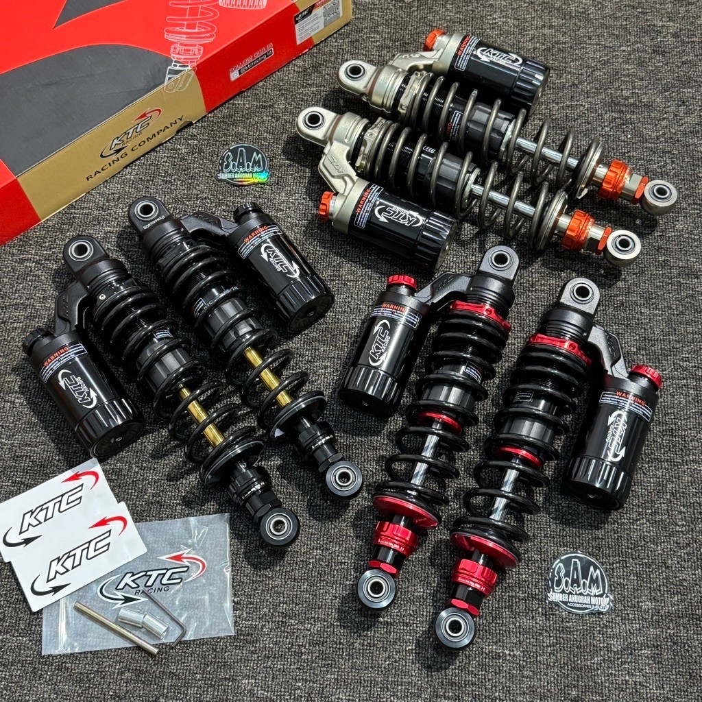 SHOCK KTC EXTREME 320mm RX-KING REVO BLADE TIGER VERZA CB GTX SUPRA FI 125 / Shok Belakang 320 Rxk r