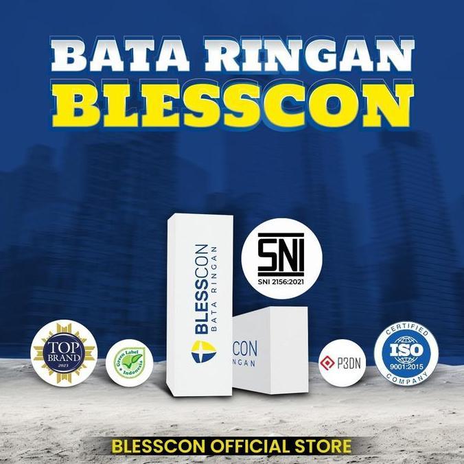 Terlaris Bata Ringan/ Hebel Blesscon Sni - Kebumen
