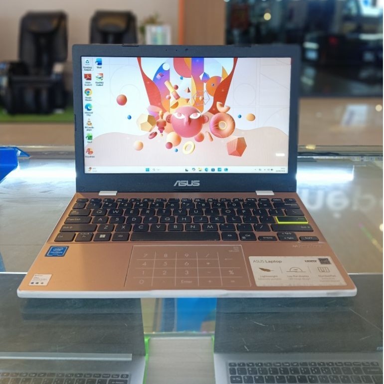Asus Vivobook E210MA Intel N4020 Ram 4GB SSD 256GB Layar 12 inch Win 11 - Second