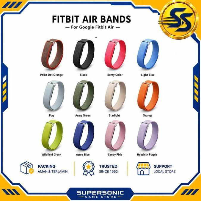 Terlaris Fitbit Air Bands / Fitbit Air Strap / Fitbit Air Nylon Replacement Strap Gjs