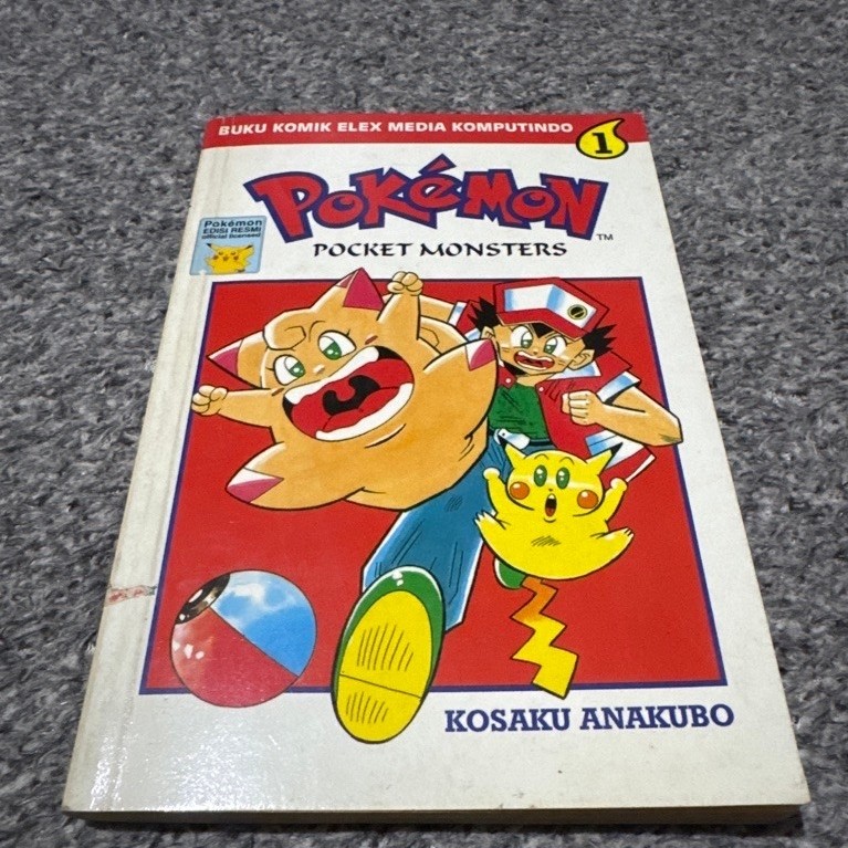 komik pokemon pocket monster