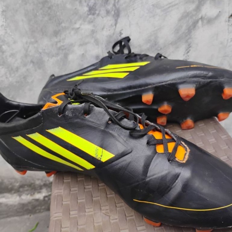 Sepatu Sepak Bola Adidas F50 Adizero FG Black Promo