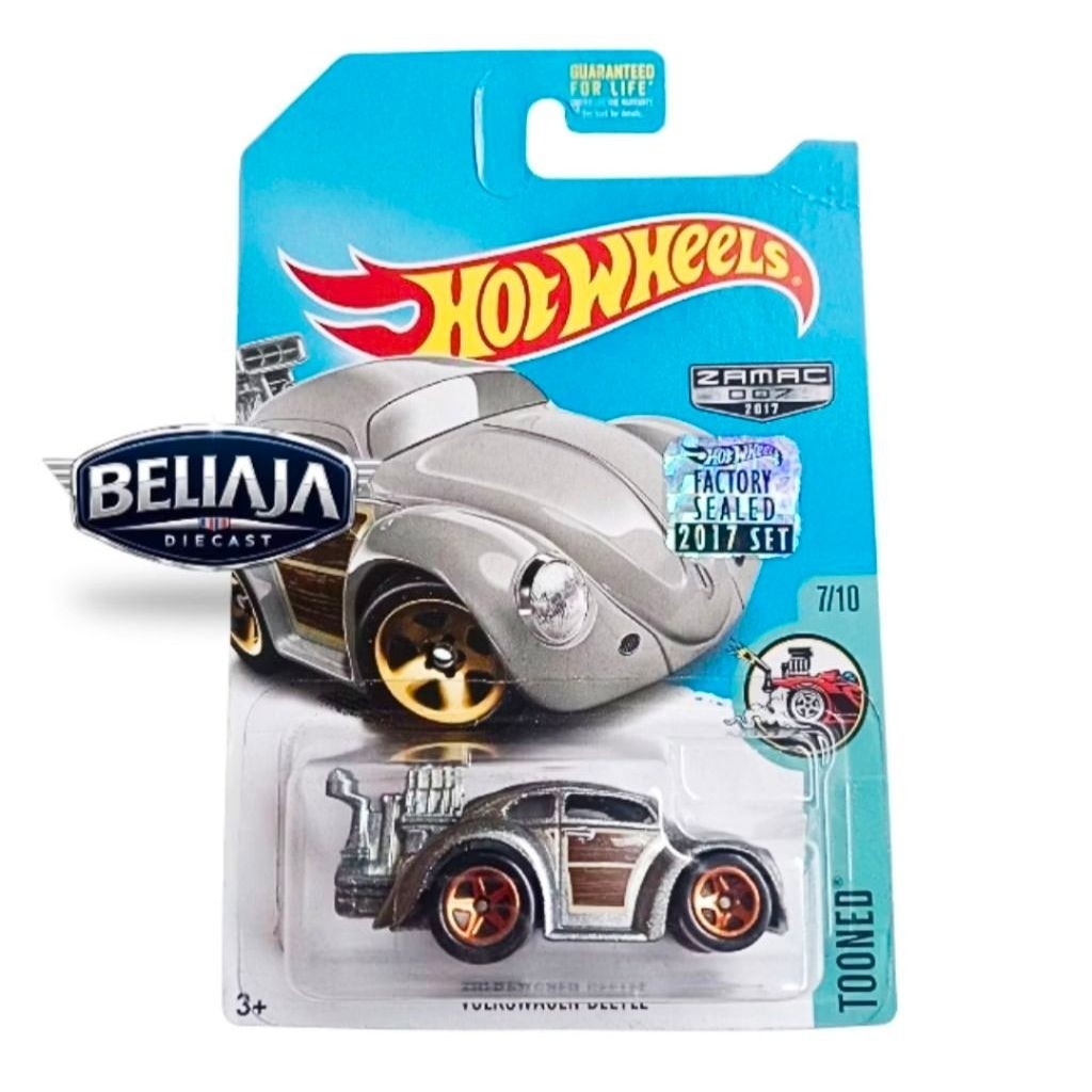 HOT WHEELS VOLKSWAGEN VW BEETLE TOONED ZAMAC