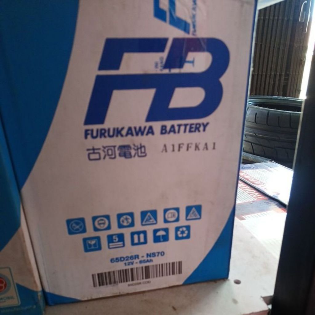 Aki NS70 65Ah Furukawa FB
