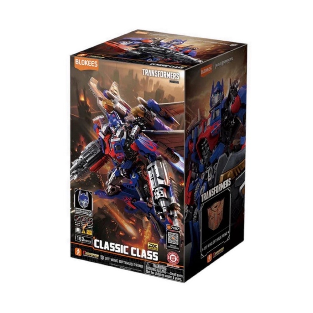 Blokees Transformers Classic Class Jet Wing Optimus Prime