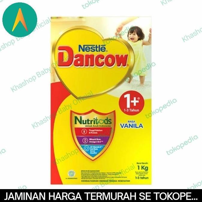 SUSU DANCOW 1+ VANILA 1000G / 1KG