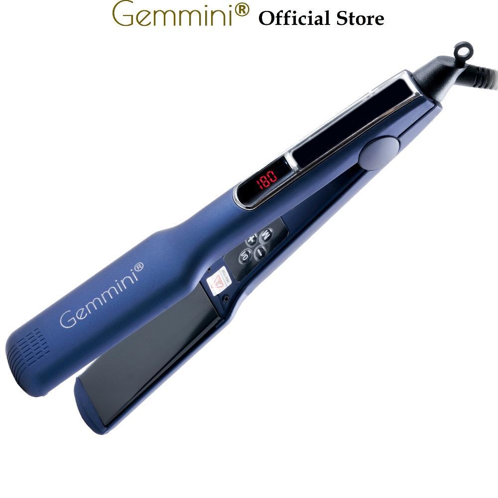 Gemmini GM34 Catokan Pelurus Dan Smoothing Rambut Pengaturan Suhu Digital MCH