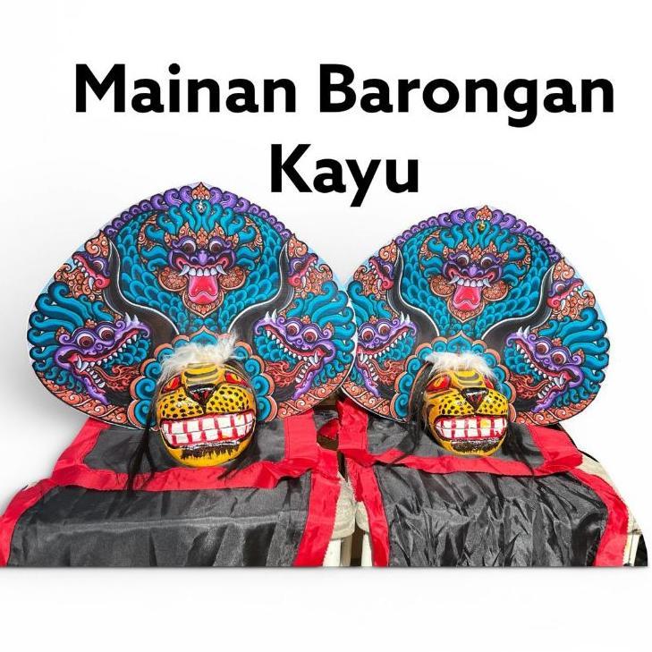 Barongan kayu / caplokan kayu / barongan caplokan kayu anak Diskon