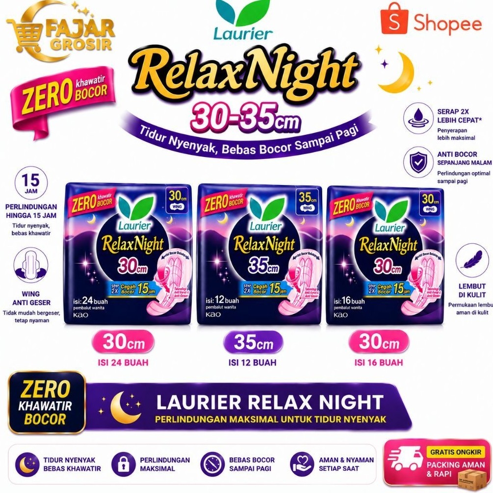 Laurier Relax Night 30cm - 35cm
