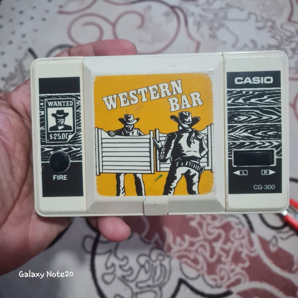 Gamewatch Casio Western Bar / Gimbot Koboi Cengeng
