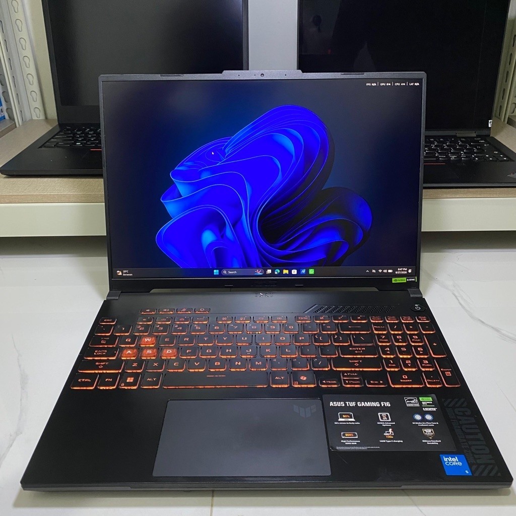 Laptop Asus TUF Gaming F16 FX607VUR CORE 5 210H RTX 4050 6GB RAM/SSD 16/512GB