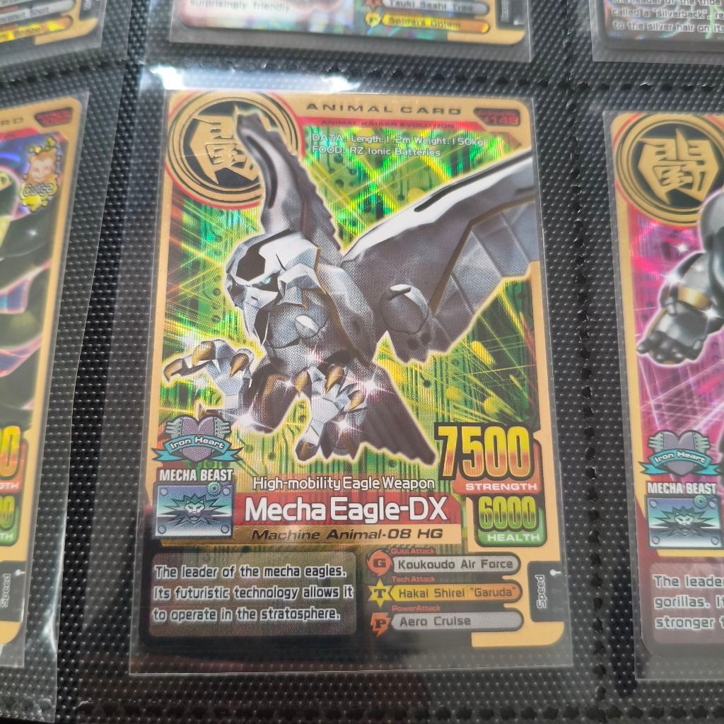 Animal Kaiser Gold Card Mecha Eagle-DX Evo 4