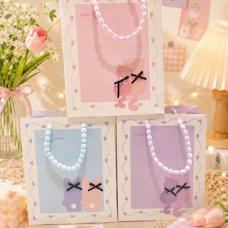 Paper bag fancy lucu import/ tas kado lucu