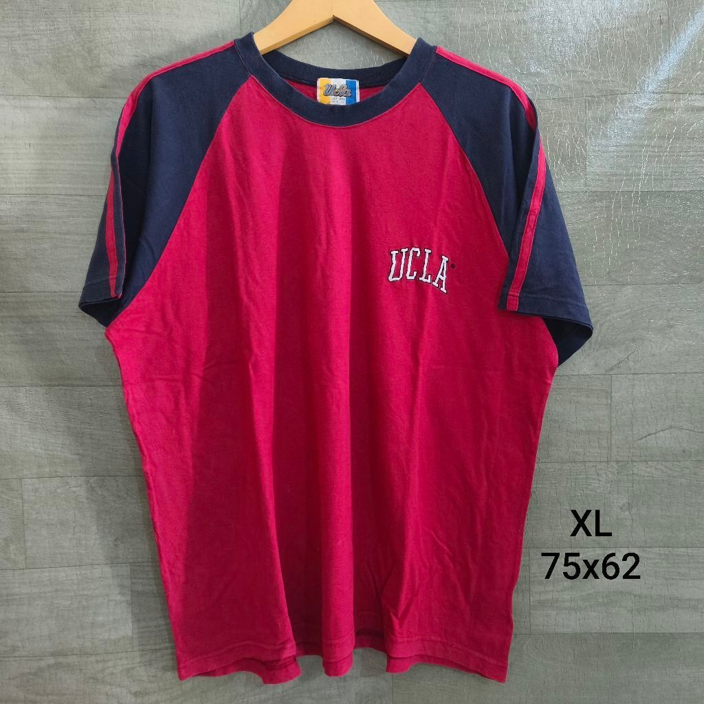 Kaos T-Shirt UCLA Two Tone Bordir