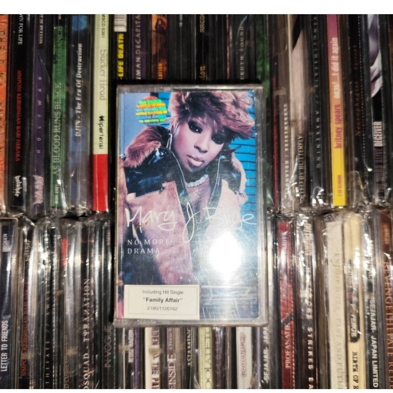 Kaset Mary J Blige - No More Drama (New Sealed)