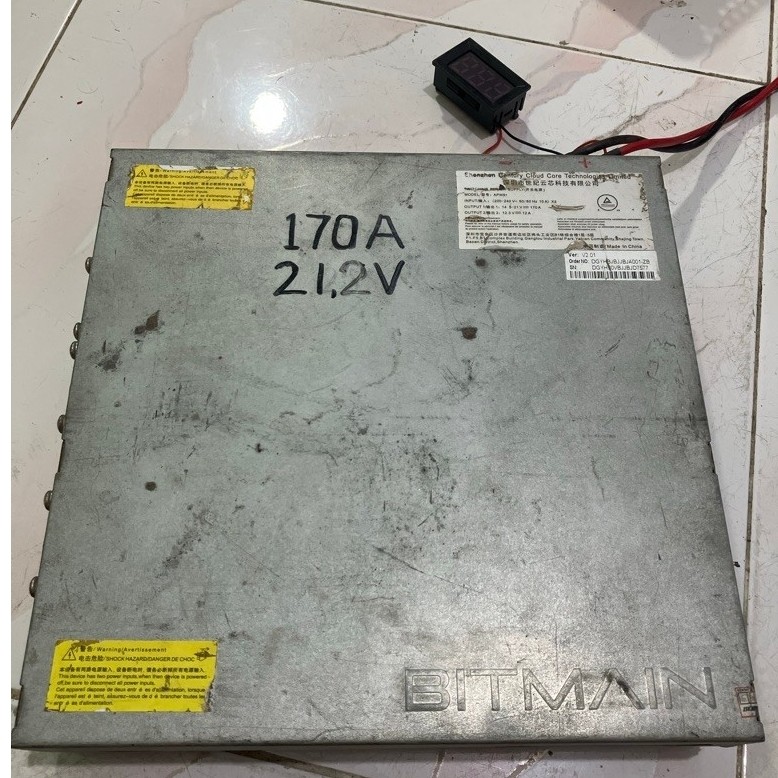 PSU switching BITMAIN 170A 21,2v