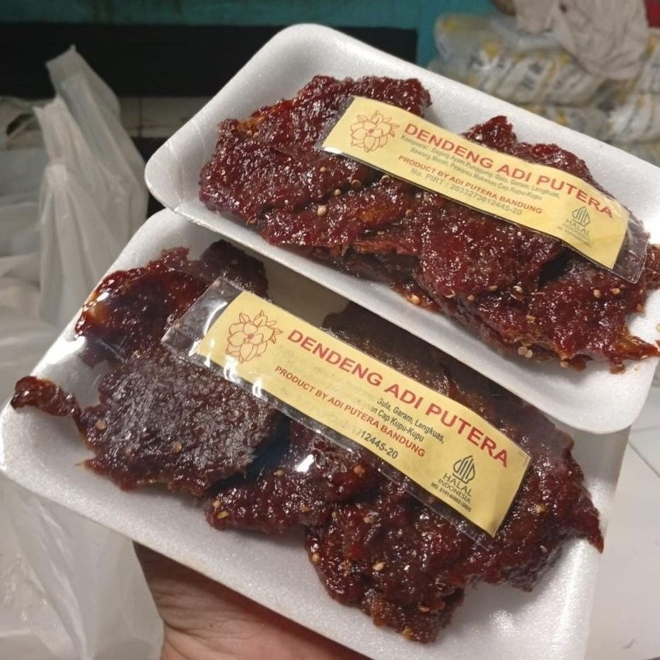 Dendeng Ayam  Putera Bandung Manis. 100 gram