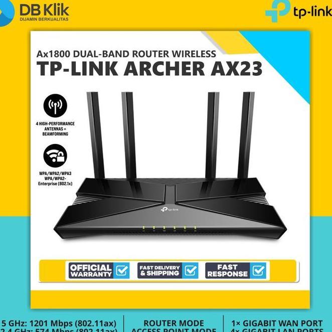 TP-Link Archer AX23 AX1800 Dual-Band Wi-Fi 6 Router