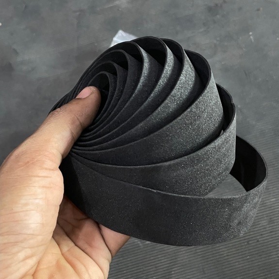 Bartape polos hitam bartape empuk blebet sepeda cocok untuk stang balap