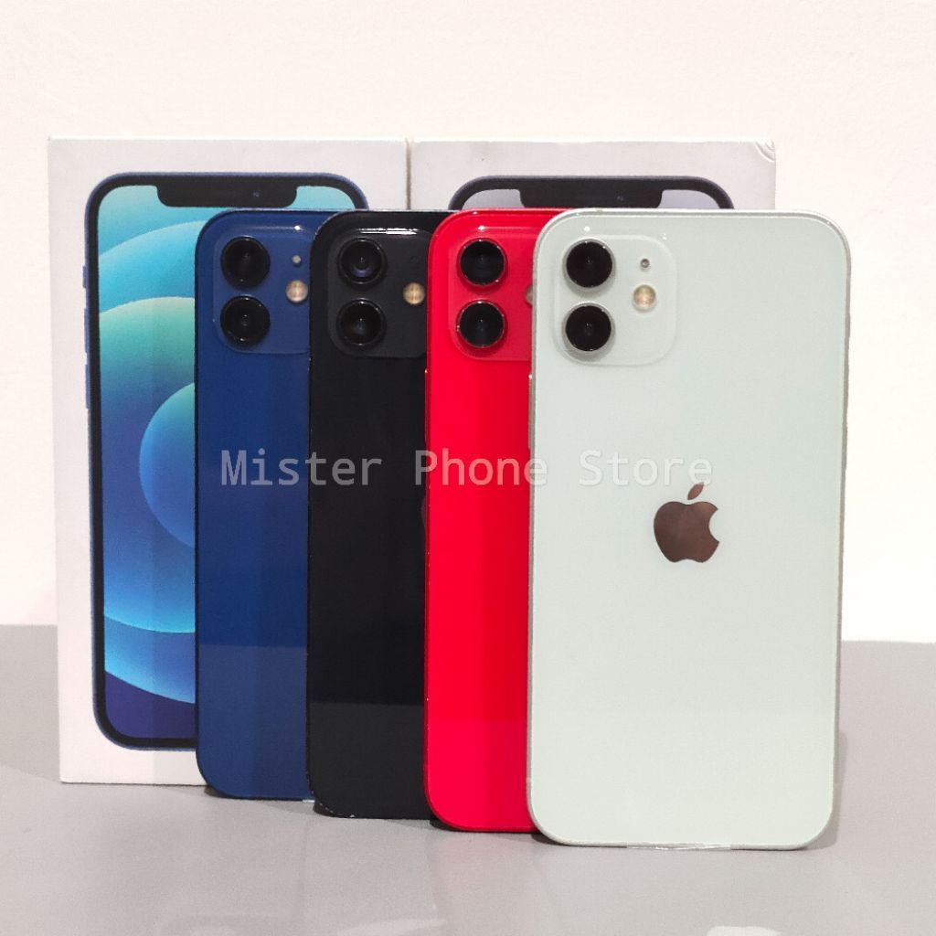 iPhone 12 64 GB Garansi Resmi iBox Indonesia Second Bekas