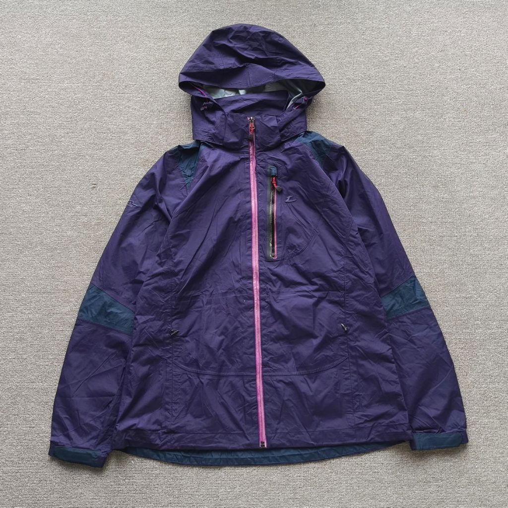 LECAF OUTDOOR WATERPROOF UNGU HIKING JACKET SZ M
