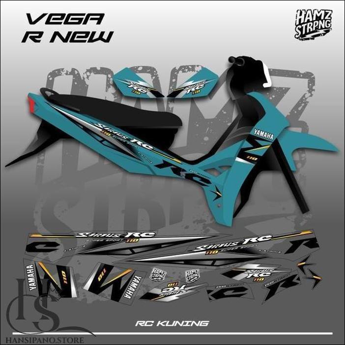 STRIPING TRANSPARAN VEGA R NEW MOTIF SIRIUS RC VIETNAM BERGARANSI