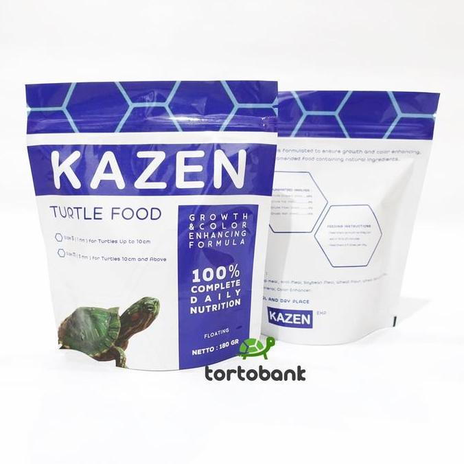 KAZEN TURTLE FOOD - PELET KURA BRAZIL / KURA AMBON / KURA DADA MERAH