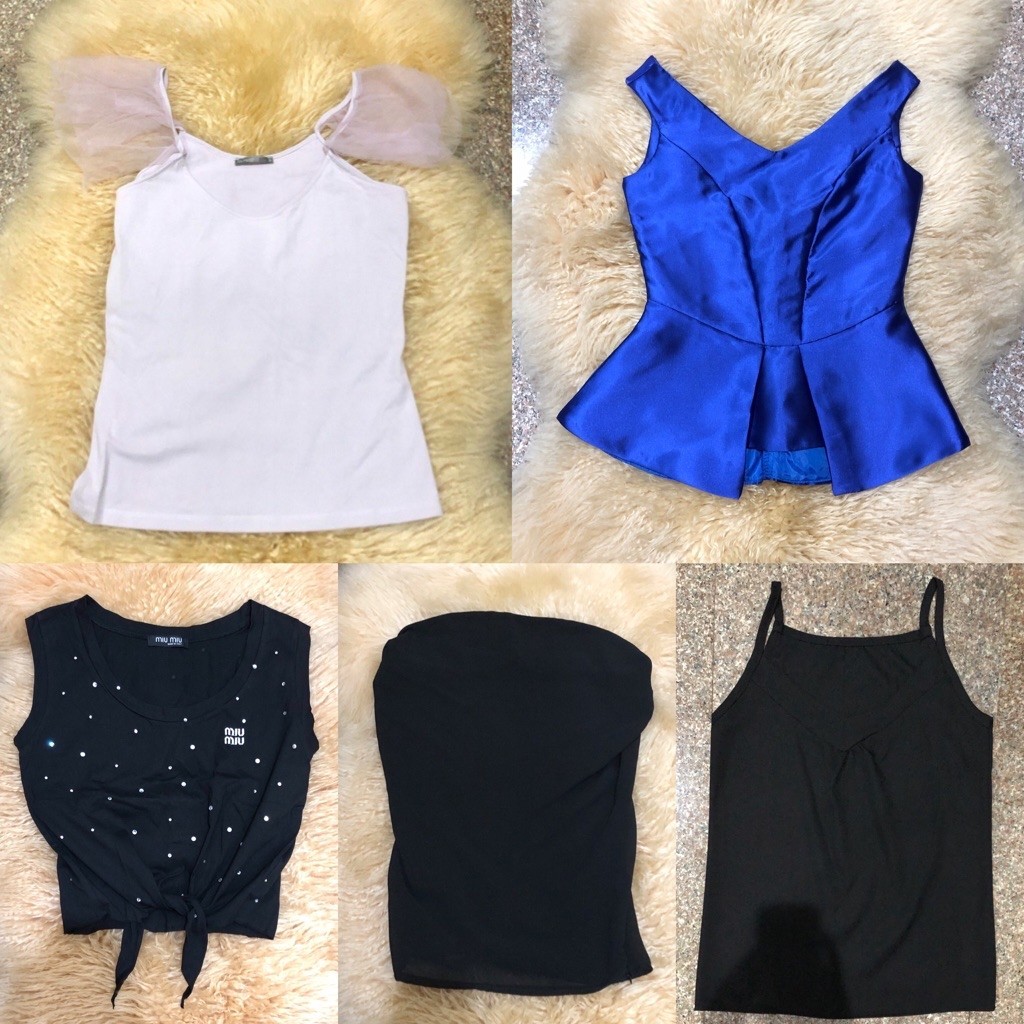 Baju Atasan Wanita Tank Top / Lekton / Crop Top