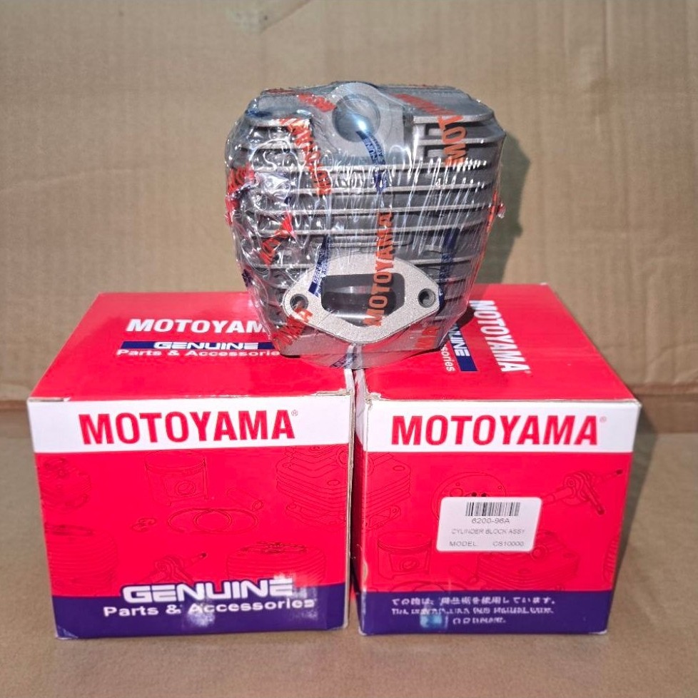 Motoyama 10000 Cylinder Block Assy Mesin Chainsaw 48mm