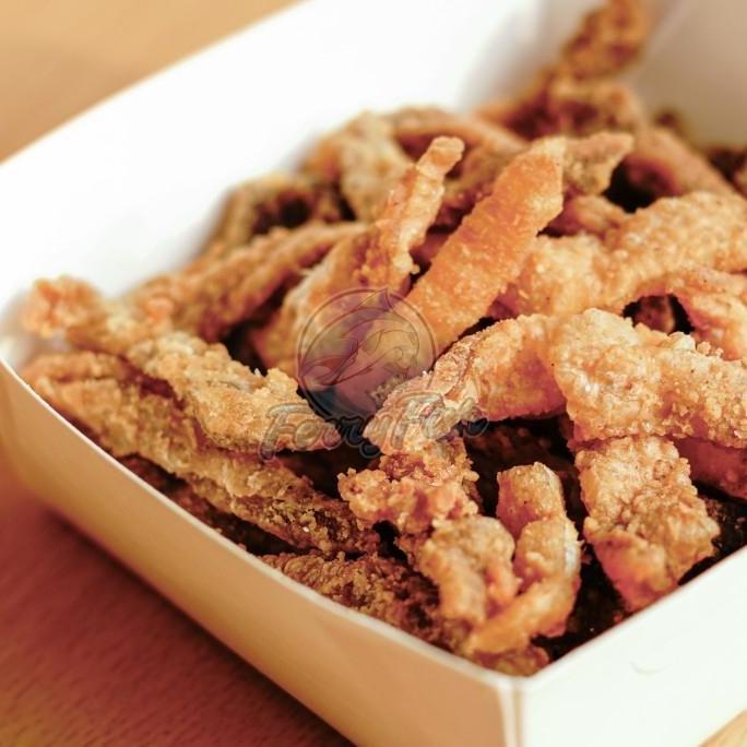 Yuhu- Crispy Salmon Skin / Kulit Salmon Goreng