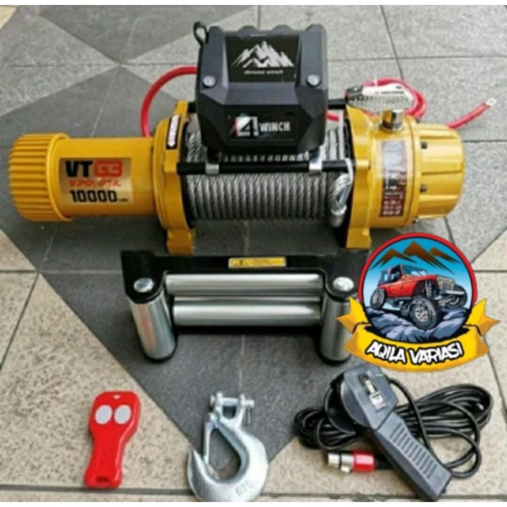 Winch 4 winch supersonic VT G3 10000 Lbs 12 V high speed
