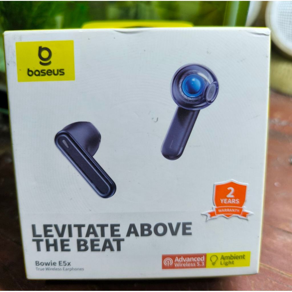 Baseus E5x Headset Earphone Tws Bluetooth