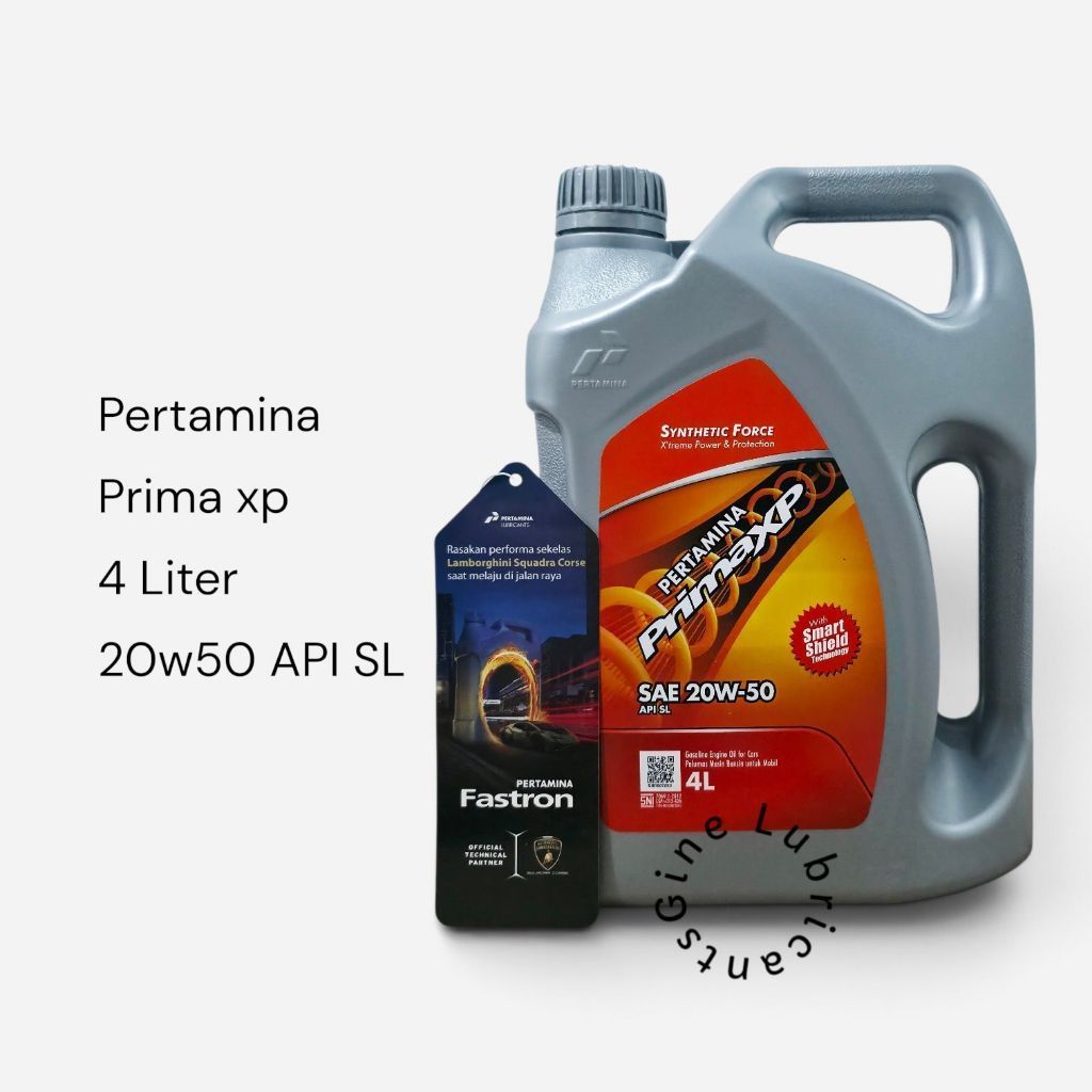 Prima XP sae 20w50 API SL (4L) Oli Mesin Bensin 4000ml