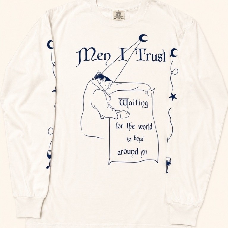 Men i Trust Longsleeve White