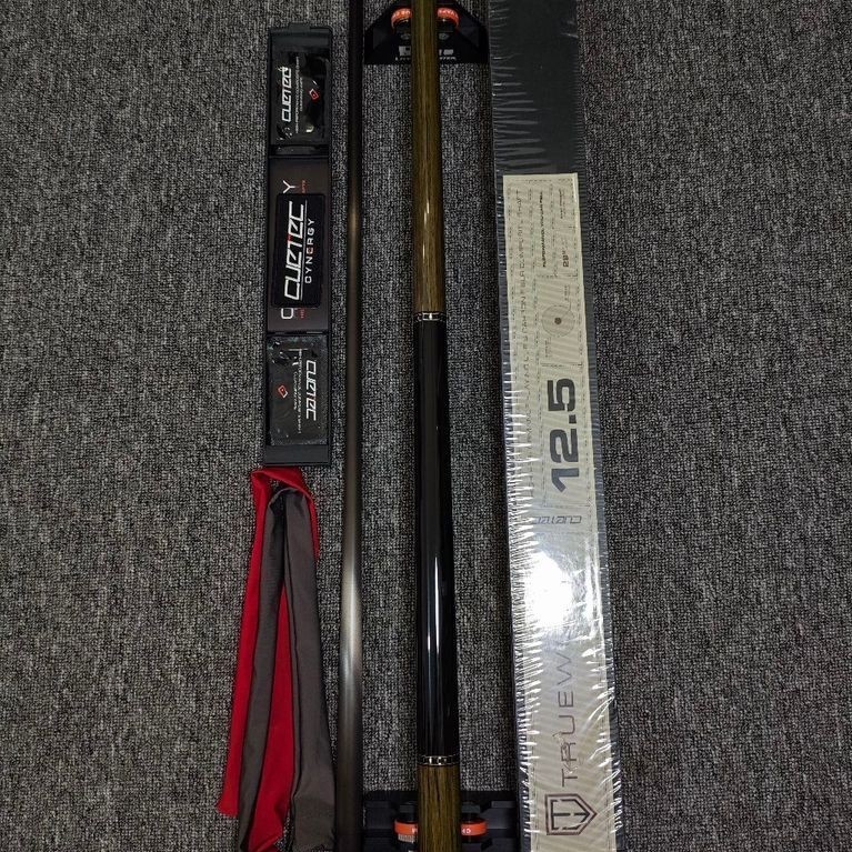 Stick Billiard Carbon Cuetec Truewood Walnut ll-NW Mulus Second