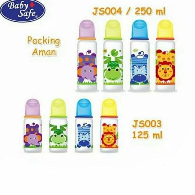 [Goodprice] Baby Safe Botol Susu 125 ML (JS003) / 250 ML (JS004)