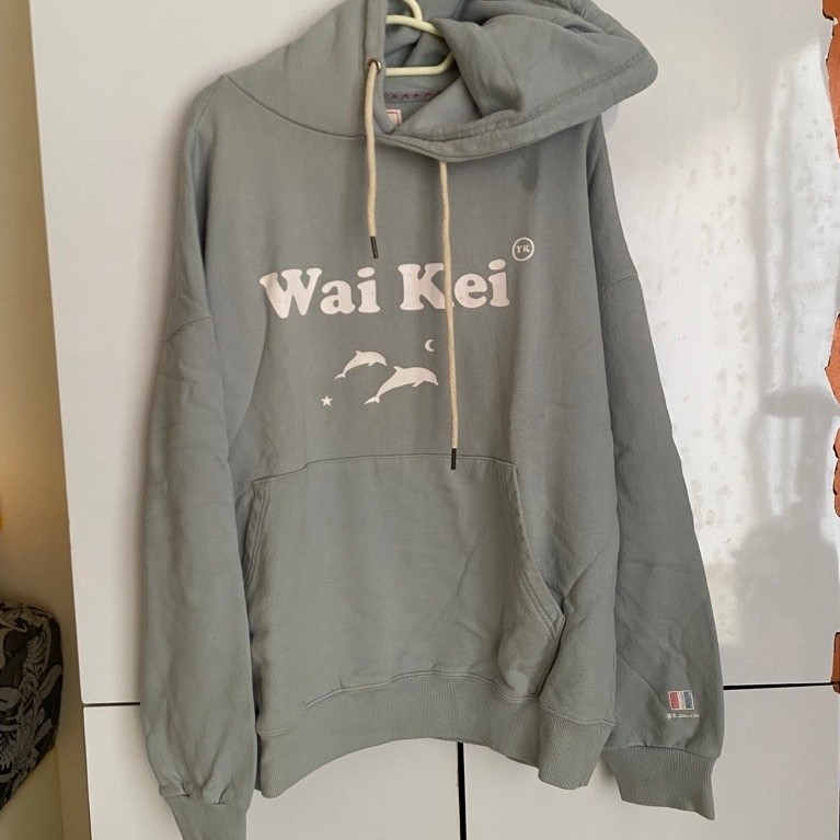 Hoodie Wai Kei Dolphin Grey