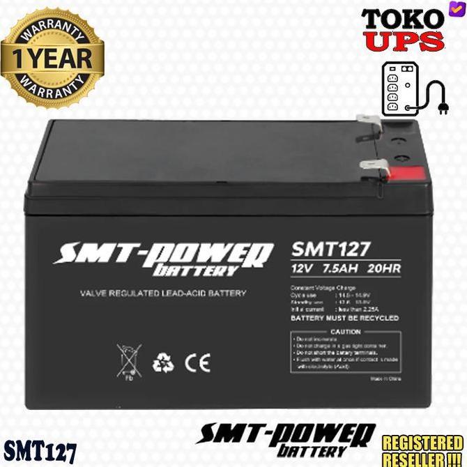Baterai UPS 12V 7.5ah 7ah SMT 12V 7.5AH