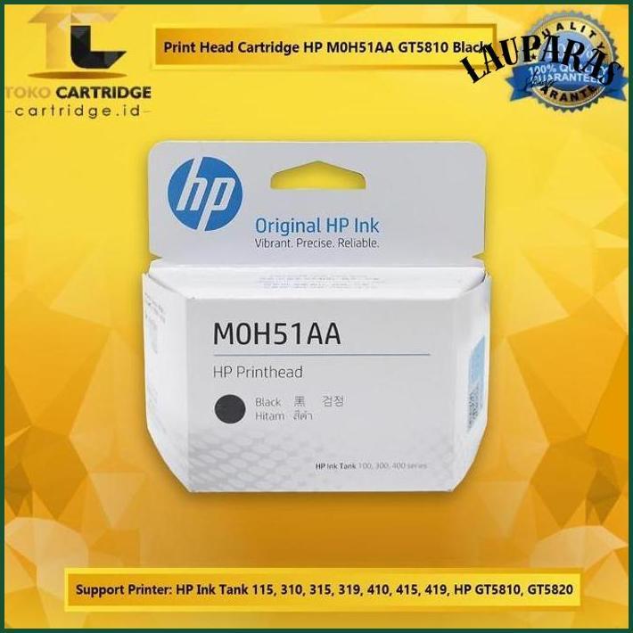 HEAD PRINTER HP 115 315 415 GT5810 GT5820 GT 5820 GT51 M0H51A BLACK READY