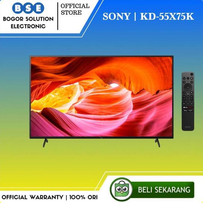 Led Tv Sony 55 Inch Kd-55X75K 4K Android Tv Sony Kd 55X75K Uhd 55X75