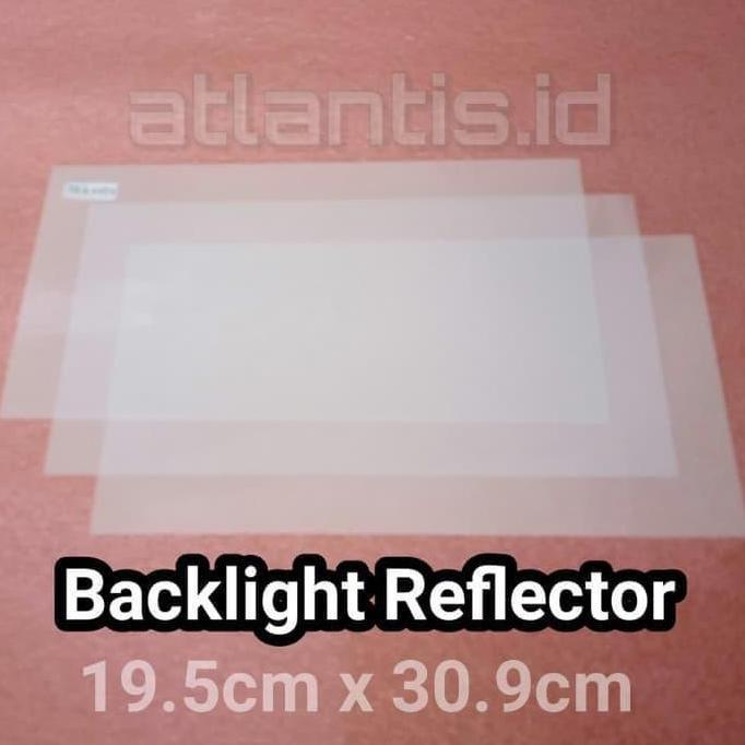 =+=+=+] Backlight Reflector untuk LCD Kertas Diffuser Plastik Reflektor