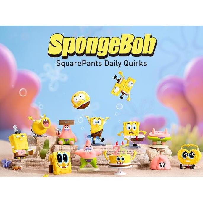 POP MART SPONGEBOB SQUAREPANTS DAILY QUIRKS SERIES FIGURES MT79