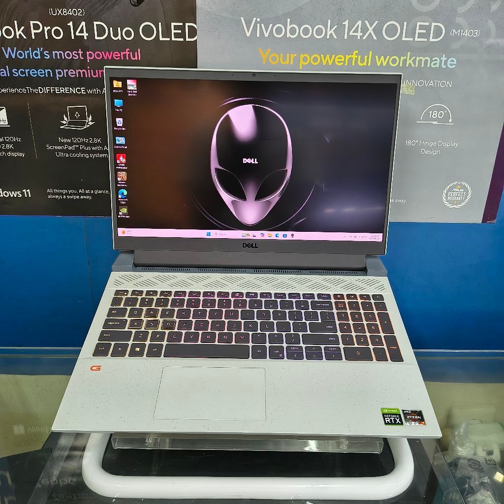 Dell G15 5515 Ryzen 7-5800H Ram-16GB SSD-512GB RTX-3060 15inchi Mulusss