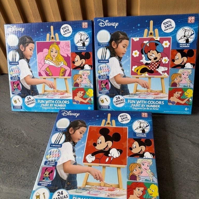 emco paint by number disney